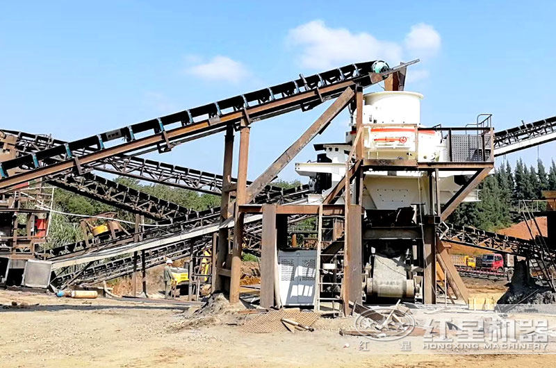 制砂機成品粒型好，成品多用于建筑工程，道路基建